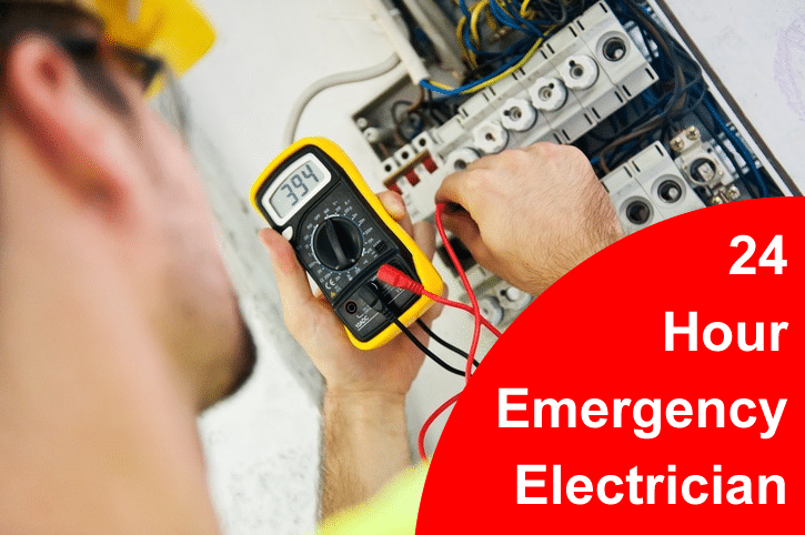 24 hour emergency electrician in staffordshire