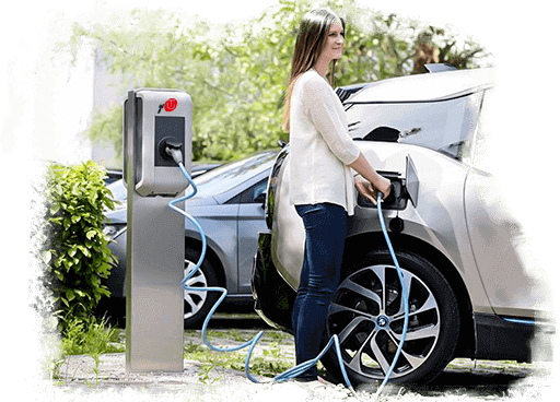 ev charge points in staffordshire